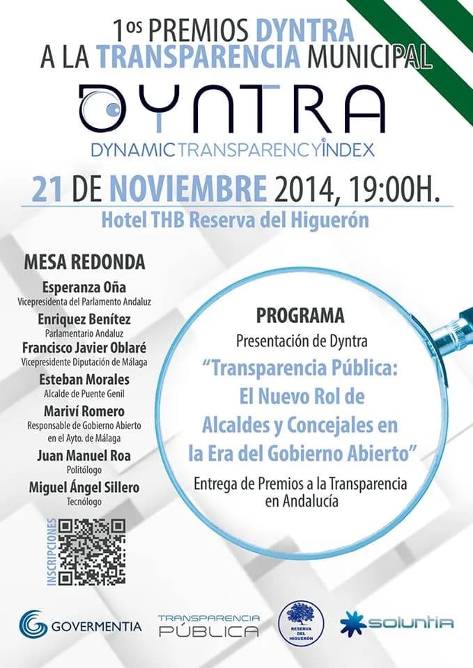 Cartel Premios Dyntra 2014